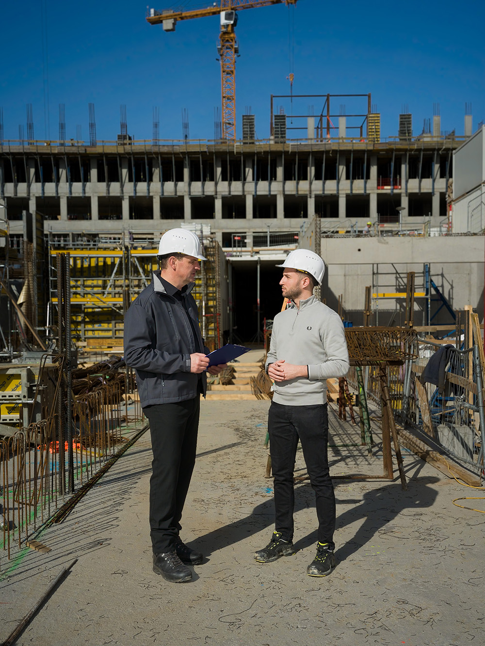 Projektleiter der Bettenersatzstation Alexander Formann-Weiß