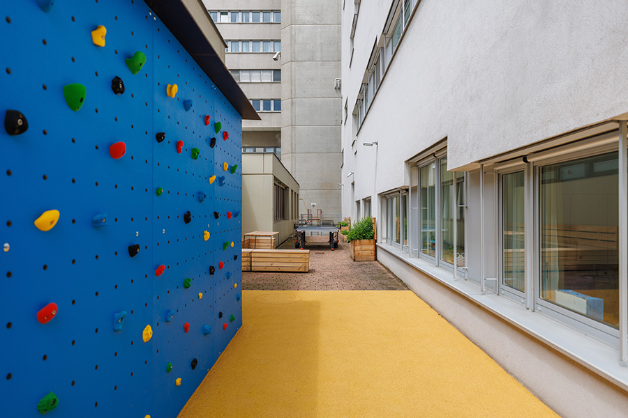 AKH Wien Spielplatz Eltern-Kind-Zentrum