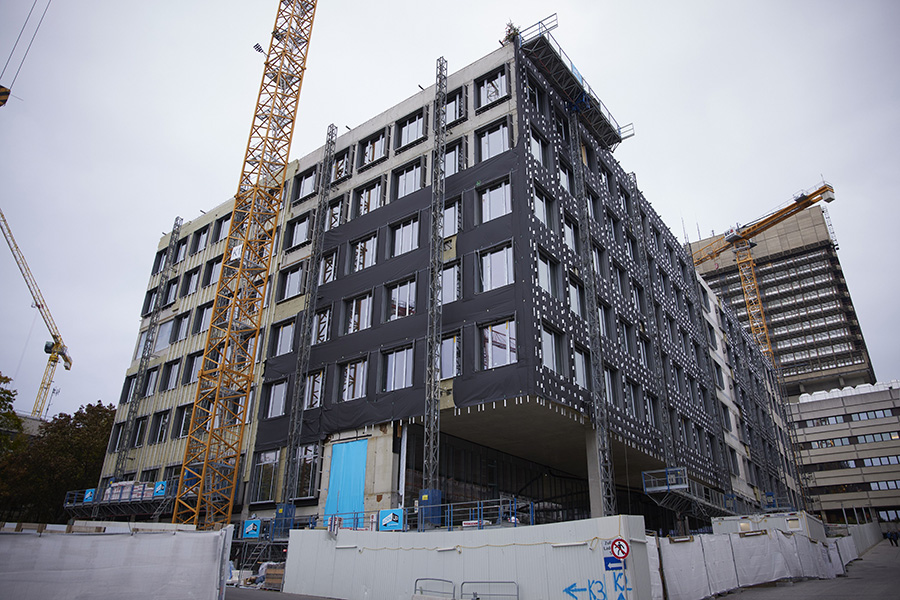 Gleichenfeier Neubau CTM